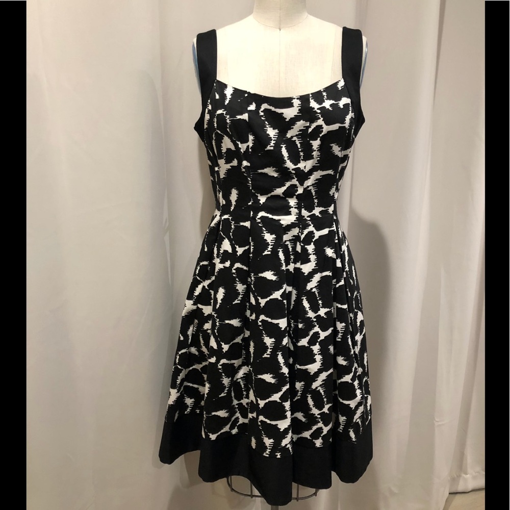 Maggy London fit and flare dress